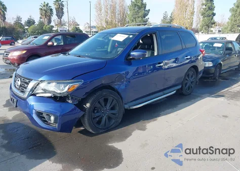 2019 Nissan Pathfinder Sl из США, поврежденный, VIN 5N1DR2MM3KC597724